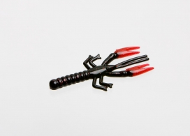 014-129, Lil Critter Craw, Black Red/Red Claw
