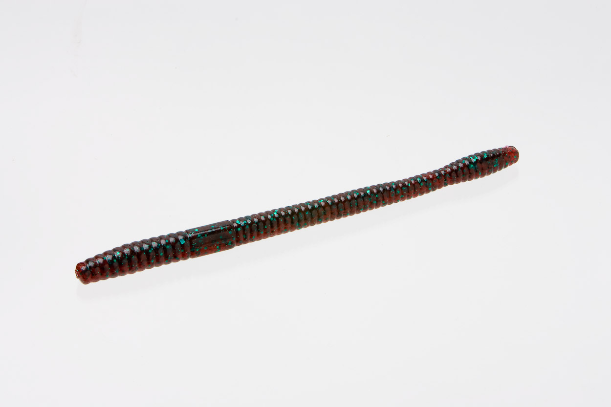 Zoom Magnum Trick Worm Soft Plastic Fishing Lure – 7 Inch, Model 115 (8-Pack)