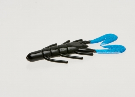 080-128, Ultravibe Speed Craw, Black/Blue Claw