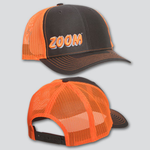 FREE SHIPPING Details about   ZOOM Bait Company Trucker Ball Cap Hat Strapback Fishing NEW 