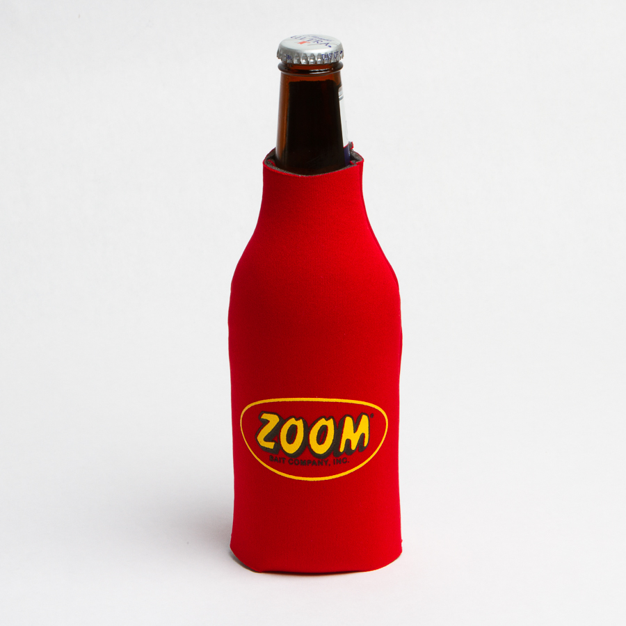 Bottle Koozie - Red - Zoom Bait