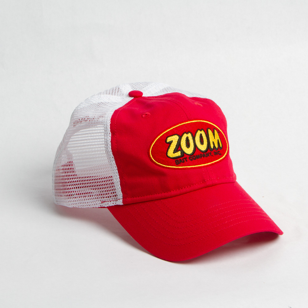 Details about   ZOOM Bait Company Trucker Ball Cap Hat Strapback Fishing NEW FREE SHIPPING 